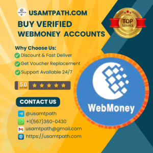 Buy Verified WebMoney Accounts