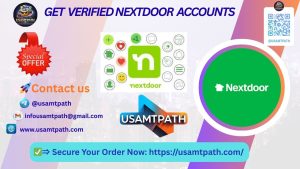 Get Verified Nextdoor Accounts